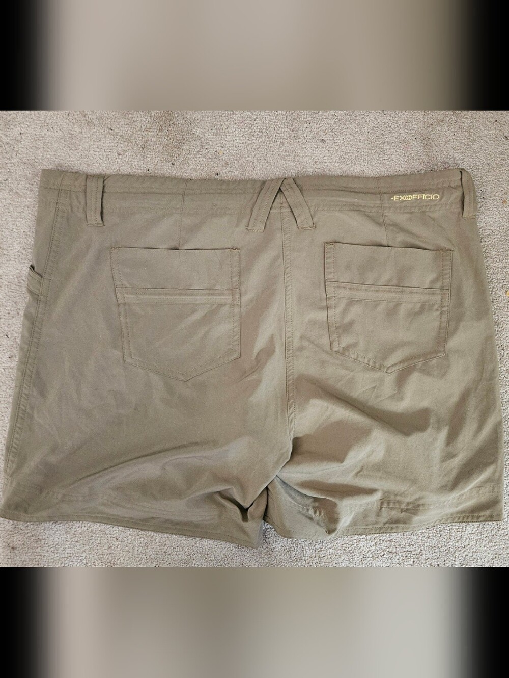 Exofficio Khaki Cargo Pants Size 14 - Picture 2 of 8